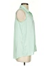 Adiva 100% Polyester Green Sleeveless Blouse Size S - photo 4