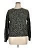 Danskin Animal Print Gray Pullover Sweater Size XL - photo 1