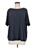J.Jill Gray Short Sleeve Top Size M - photo 1