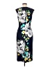 Assorted Brands Graphic Blue Cocktail Dress Size 8 - photo 2