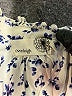 Everleigh Floral Ivory Sleeveless Button-Down Shirt Size XS - photo 7