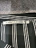 Violet & Claire 100% Polyester Stripes Black 3/4 Sleeve Blouse Size 2X - photo 7