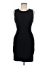 Three Dots 100% Polyester Solid Black Cocktail Dress Size M - photo 1