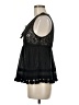 Joie Black Sleeveless Blouse Size M - photo 5
