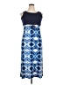 Ixia Argyle Blue Casual Dress Size XL - photo 1