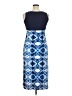 Ixia Argyle Blue Casual Dress Size XL - photo 2