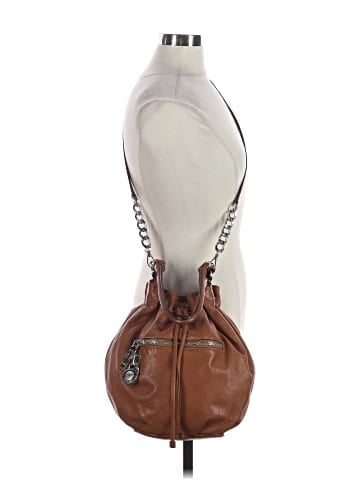 MICHAEL Michael Kors Leather Bucket Bag (view 2)