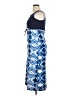 Ixia Argyle Blue Casual Dress Size XL - photo 5