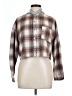 rue21 Plaid Brown Long Sleeve Button-Down Shirt Size L - photo 1