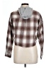 rue21 Plaid Brown Long Sleeve Button-Down Shirt Size L - photo 2