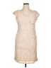 Ronni Nicole Tan Cocktail Dress Size 14 - photo 1