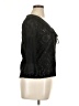 Fred David Black 3/4 Sleeve Blouse Size XL - photo 4