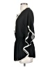 Charming Charlie 100% Polyester Black Short Sleeve Blouse Size S - photo 5