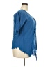 Assorted Brands Blue Short Sleeve Blouse Size XXL (estimated) - photo 4