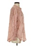 Fig and Flower Pink Long Sleeve Blouse Size S - photo 4