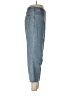 Lands' End Chevron-herringbone Blue Jeans Size S - photo 4