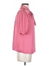 Paige Pink Short Sleeve Blouse Size S - photo 4