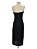Topshop 100% Polyester Solid Black Cocktail Dress Size 6 - photo 2