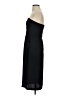 Topshop 100% Polyester Solid Black Cocktail Dress Size 6 - photo 5