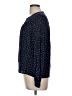 Gap 100% Modal Polka Dots Blue Long Sleeve Blouse Size M - photo 5