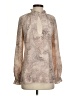 Joie Tan Long Sleeve Blouse Size S - photo 1