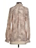 Joie Tan Long Sleeve Blouse Size S - photo 2