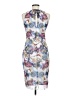 Weston 100% Nylon Print Blue Cocktail Dress Size M - photo 2
