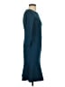 Ann Taylor Solid Blue Cocktail Dress Size 4 - photo 4