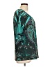 B.l.e.u. 100% Polyester Teal 3/4 Sleeve Blouse Size L - photo 4