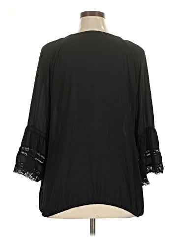 Eyeshadow 3/4 Sleeve Blouse (view 2)