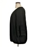Eyeshadow 100% Polyester Black 3/4 Sleeve Blouse Size 1X - photo 5
