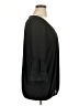 Eyeshadow 100% Polyester Black 3/4 Sleeve Blouse Size 1X - photo 4