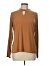 Calvin Klein Brown Long Sleeve Top Size L - photo 1