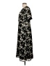 Downeast 100% Polyester Floral Black Casual Dress Size L - photo 5