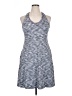 MPG Chevron-herringbone Gray Casual Dress Size XL - photo 1