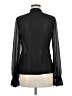 Yoana Baraschi 100% Polyester Black Long Sleeve Blouse Size M - photo 2