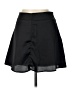 Lyaner Solid Black Casual Skirt Size L - photo 2