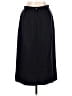 Talbots 100% Acetate Solid Black Formal Skirt Size 14 - photo 2