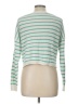 Wild Fable Stripes Green White Pullover Sweater Size L - photo 2