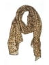Unbranded Animal Print Tan Scarf One size - photo 1