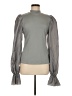 Shein Gray Long Sleeve Blouse Size 8 - 10 - photo 1