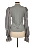 Shein Gray Long Sleeve Blouse Size 8 - 10 - photo 2