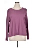 Gloria Vanderbilt Purple Long Sleeve Top Size XL - photo 1
