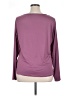 Gloria Vanderbilt Purple Long Sleeve Top Size XL - photo 2