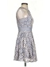 City Triangles Paisley Blue Cocktail Dress Size XS - photo 4