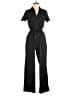 A&M 100% Polyester Solid Black Jumpsuit Size M - photo 1