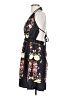 Shein 100% Polyester Floral Black Cocktail Dress Size 4 - photo 5