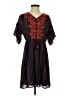 THML 100% Rayon Paisley Blue Casual Dress Size S - photo 1