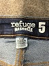 Refuge Blue Denim Shorts Size 5 - photo 3
