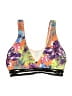 Unbranded Floral Purple Swimsuit Top Size L (estimated) - photo 1